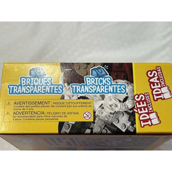 LEGO Classic Creative Transparent Bricks 11013 Kids’ Building Kit (500 Pieces) - Picture 6 of 6